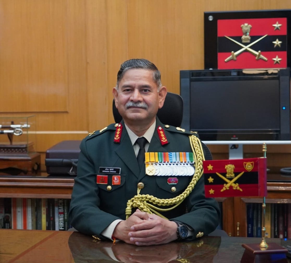 Vice Chief of Army Staff  Lt Gen Upendra Dwivedi